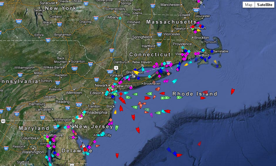 Live Ships Map   AIS   Vessel Traffic and Positions